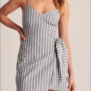 Abercrombie & Fitch Stripe Blue Dress